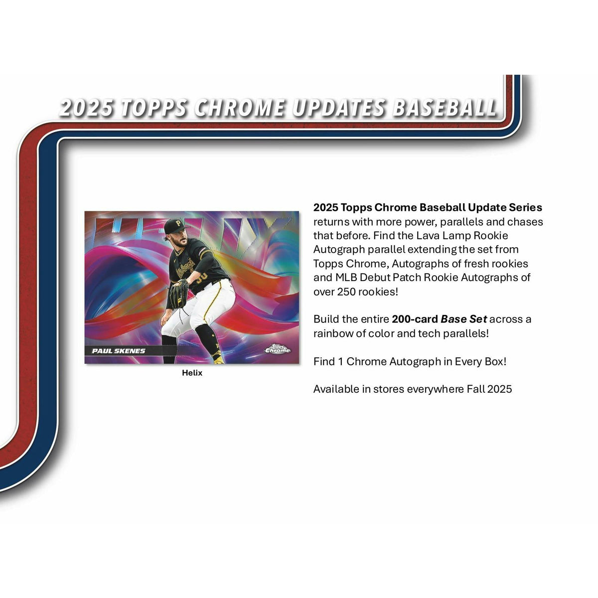2025 Topps Chrome Update Series Baseball Hobby Pack