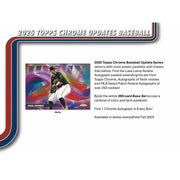 2025 Topps Chrome Update Series Baseball Hobby Pack