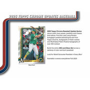 2025 Topps Chrome Update Series Baseball Blaster Pack