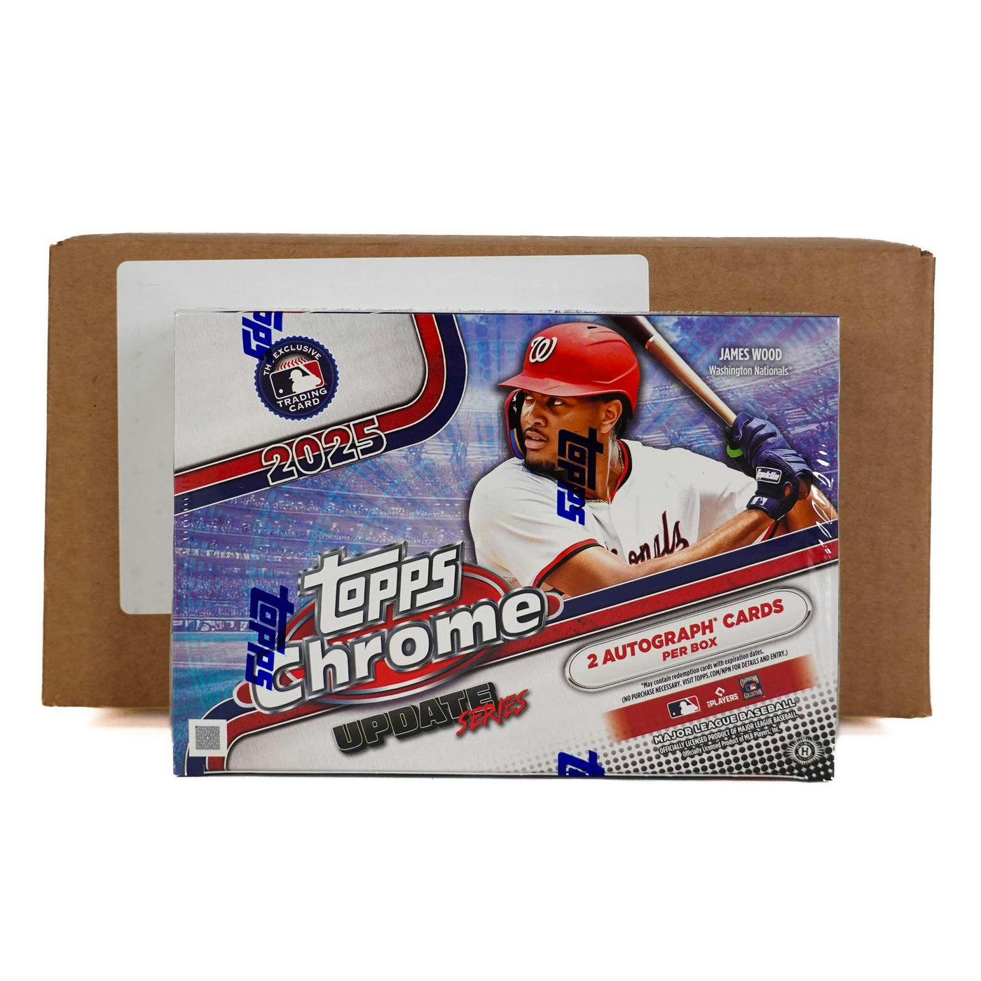 2025 Topps Chrome Update Series Baseball Delight 6-Box Case
