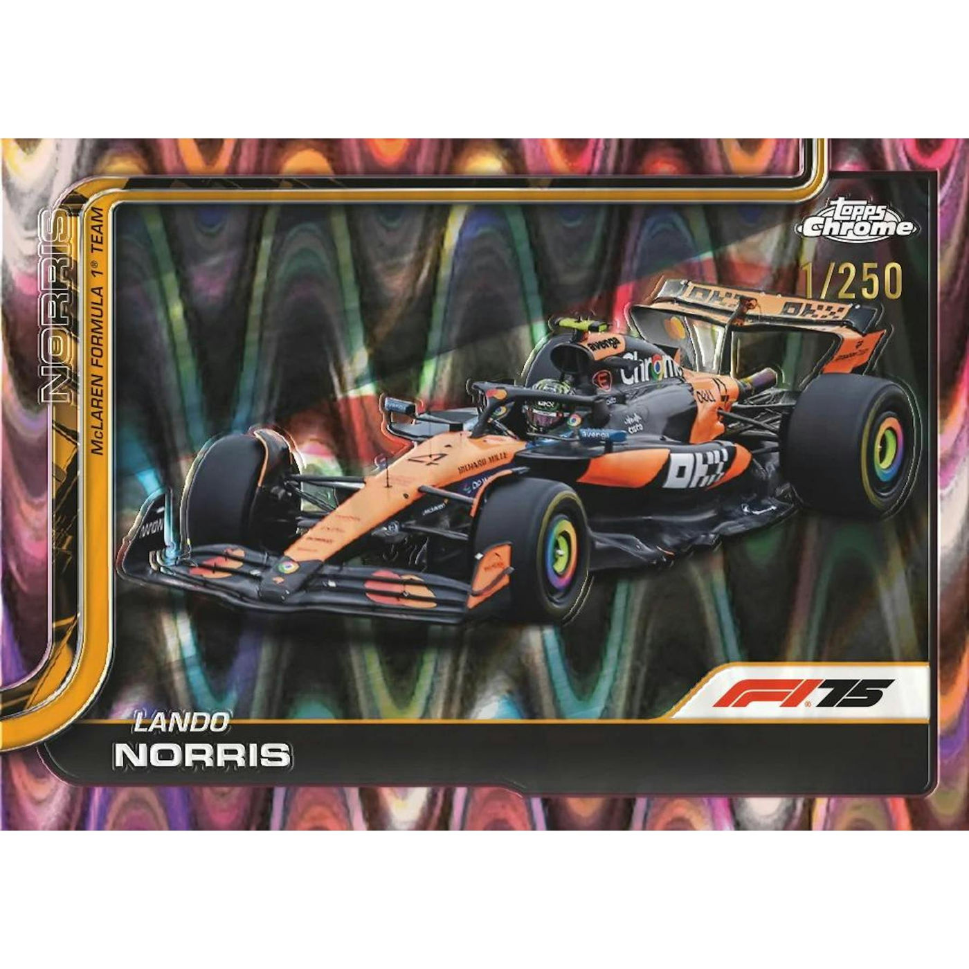 2025 Topps Chrome F1 Formula 1 Blaster Box