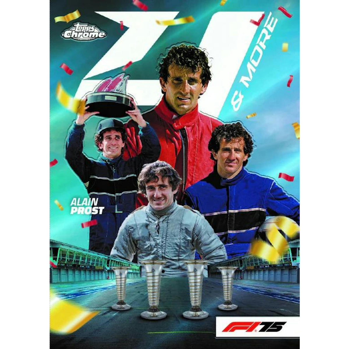 2025 Topps Chrome F1 Formula 1 Blaster Box