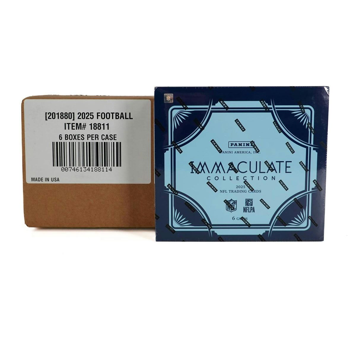 2025 Panini Immaculate Football Hobby 6-Box Case