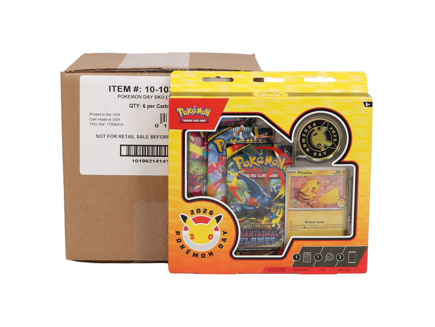 Pokemon Day 2026 Collection 6-Box Case