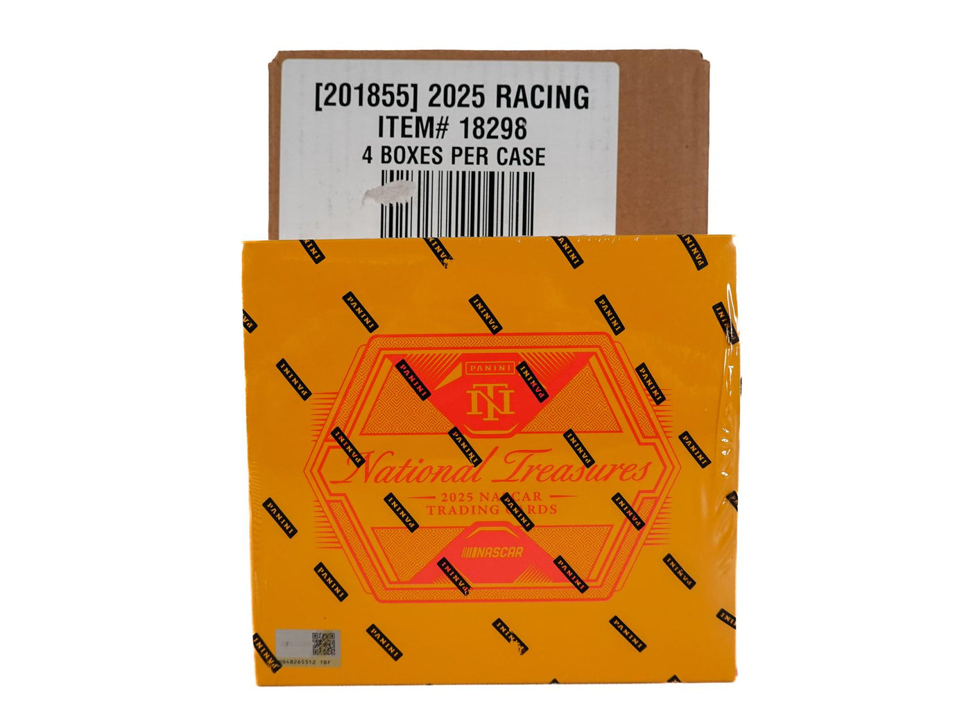 2025 Panini National Treasures Racing Hobby 4-Box Case