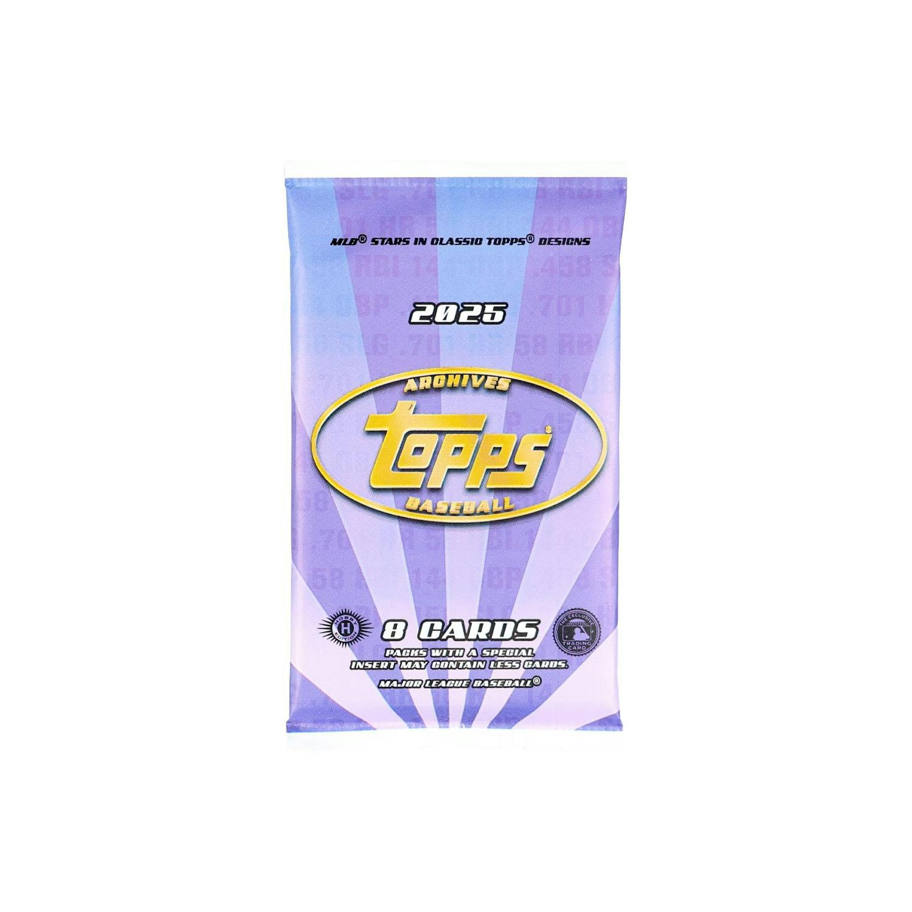 2025 Topps Archives Baseball Hobby Pack