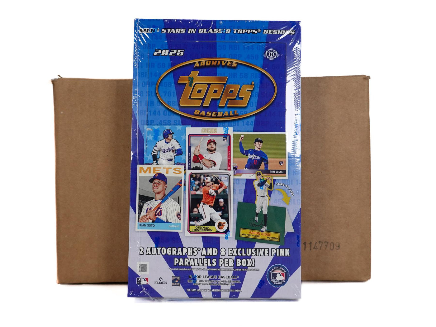2025 Topps Archives Baseball Hobby 10-Box Case