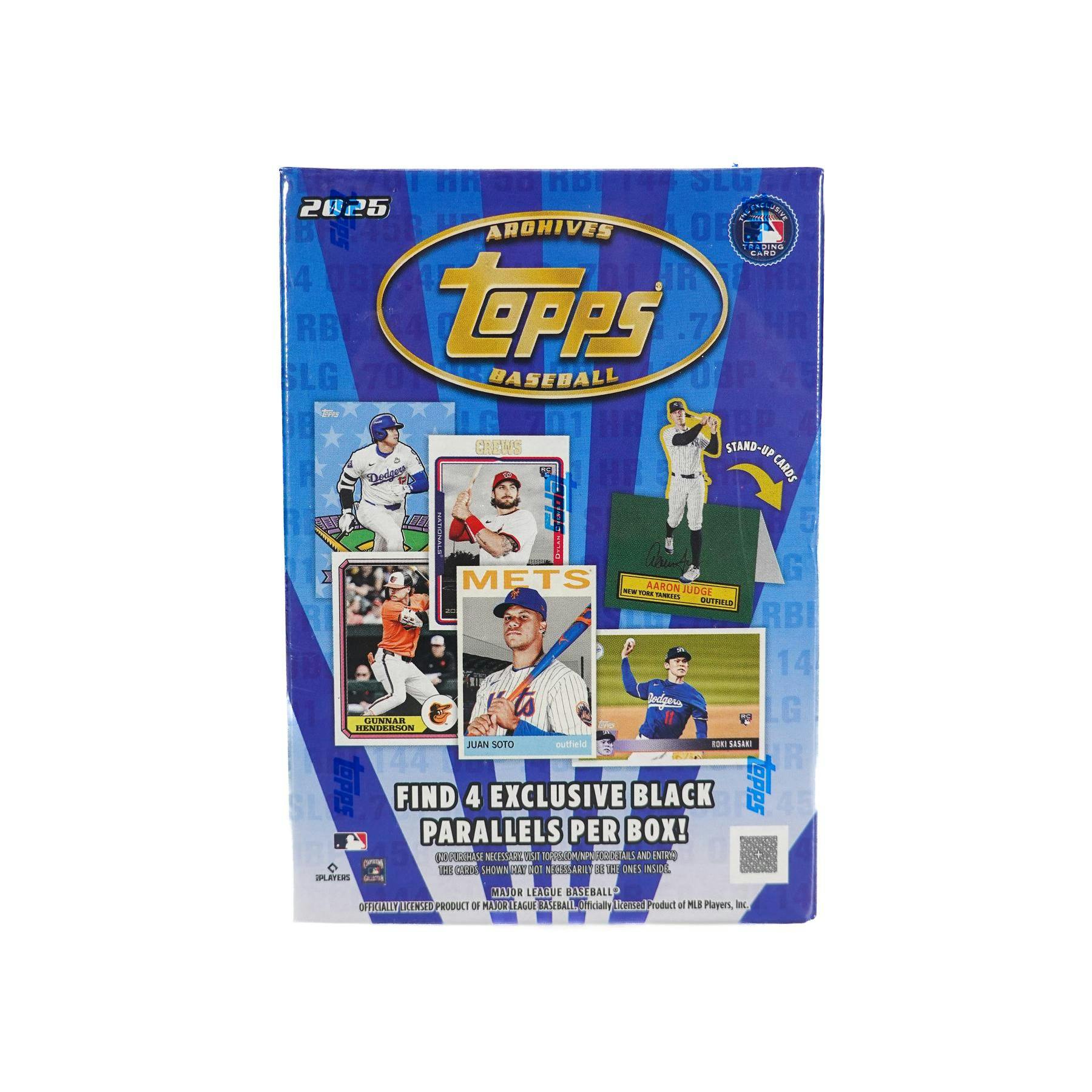 2025 Topps Archives Baseball Blaster Box