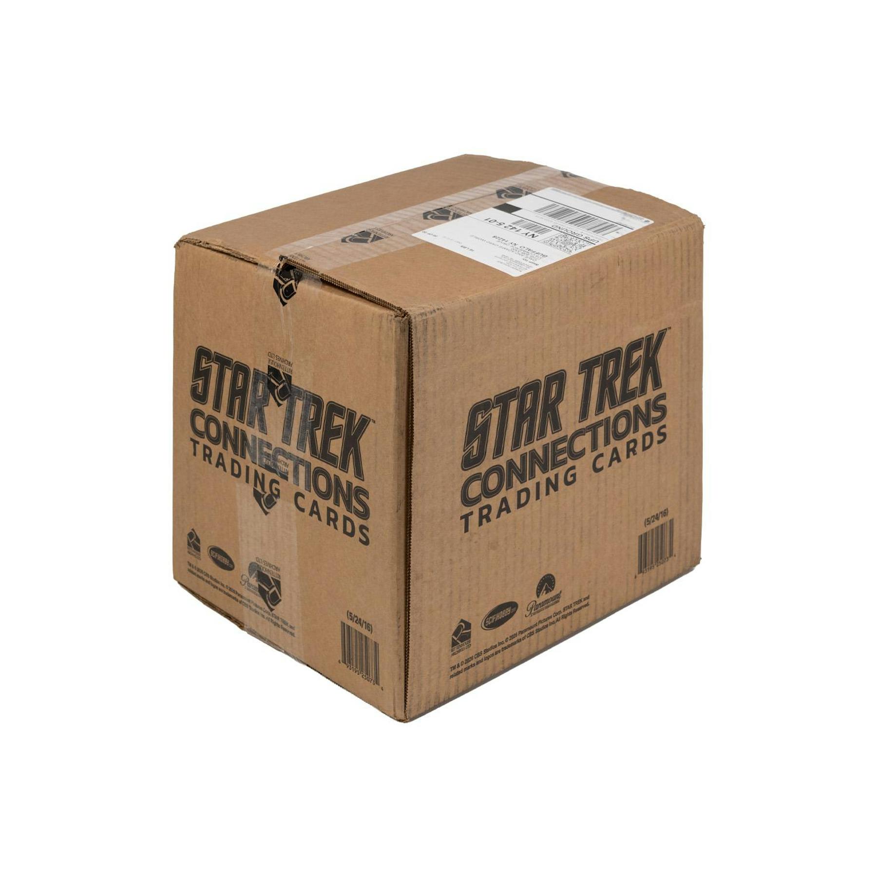 2025 Rittenhouse Star Trek Connections Hobby 16-Box Case