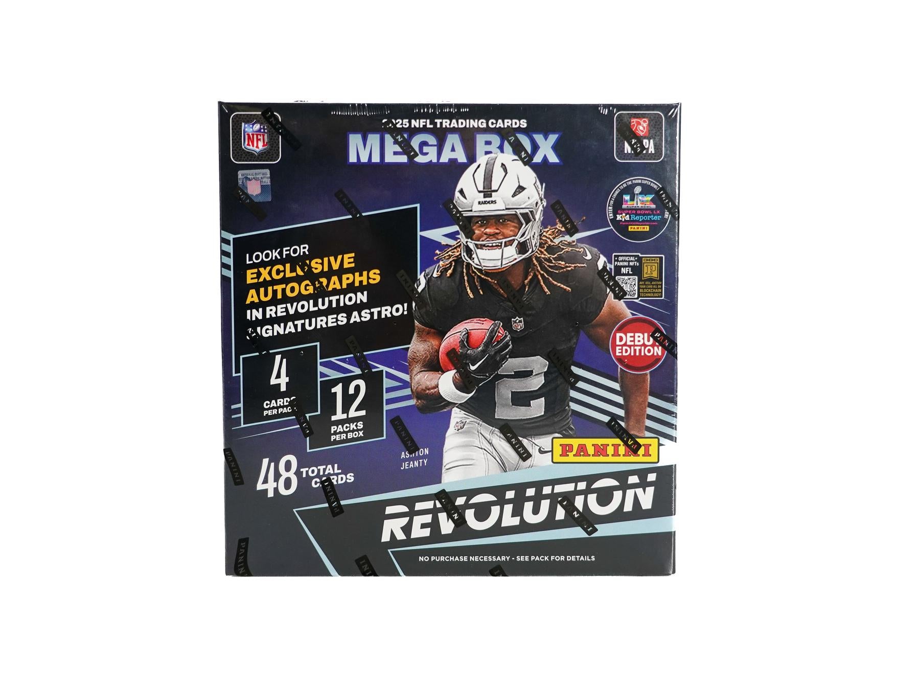 2025 Panini Revolution Football Mega Box (Astro Parallels!)
