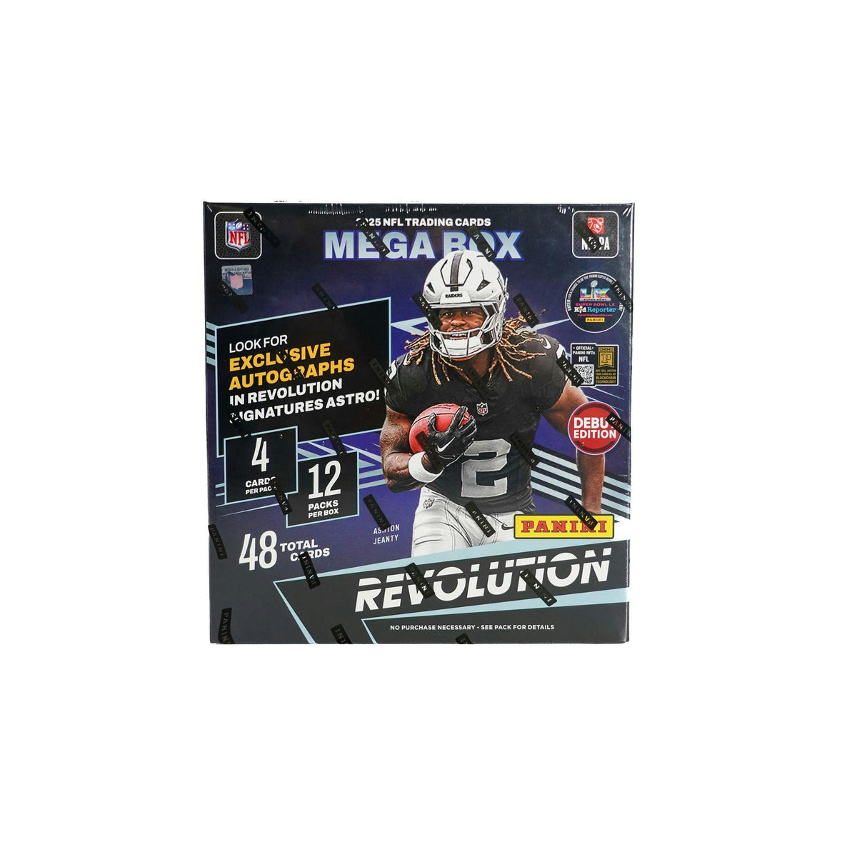 2025 Panini Revolution Football Mega Box (Astro Parallels!)