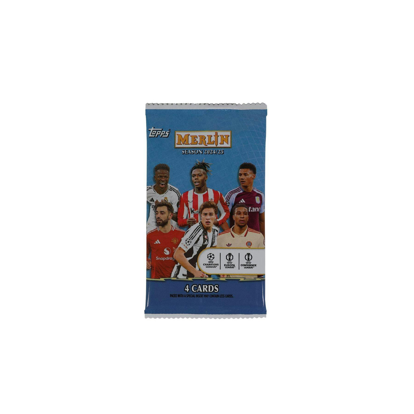 2024/25 Topps Chrome Merlin UEFA Club Competitions Soccer Blaster Pack