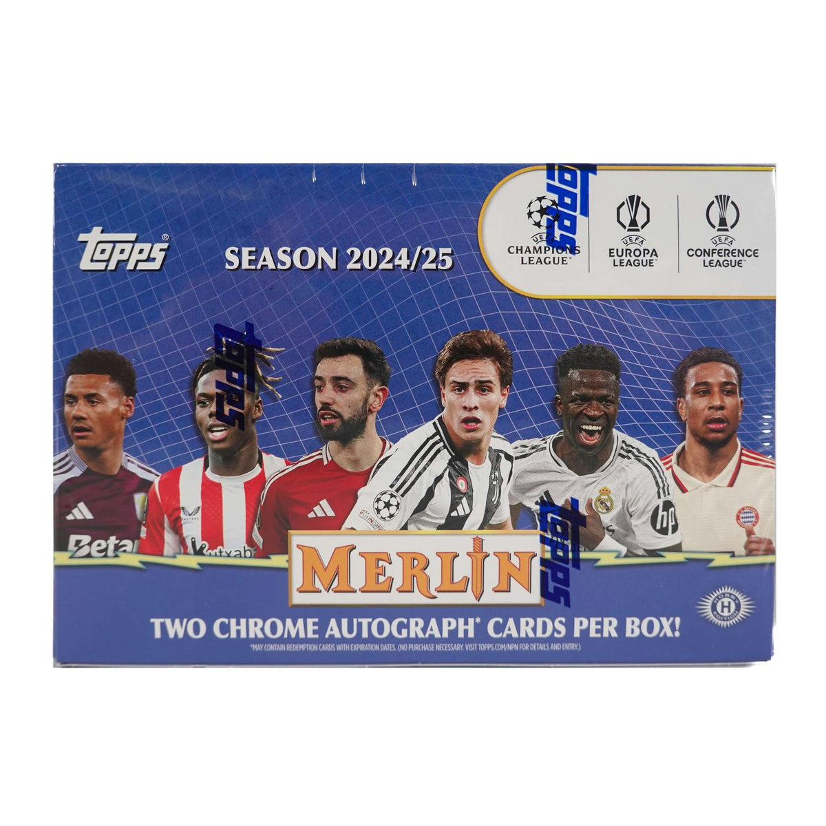 2024/25 Topps Chrome Merlin UEFA Club Competitions Soccer Delight Box