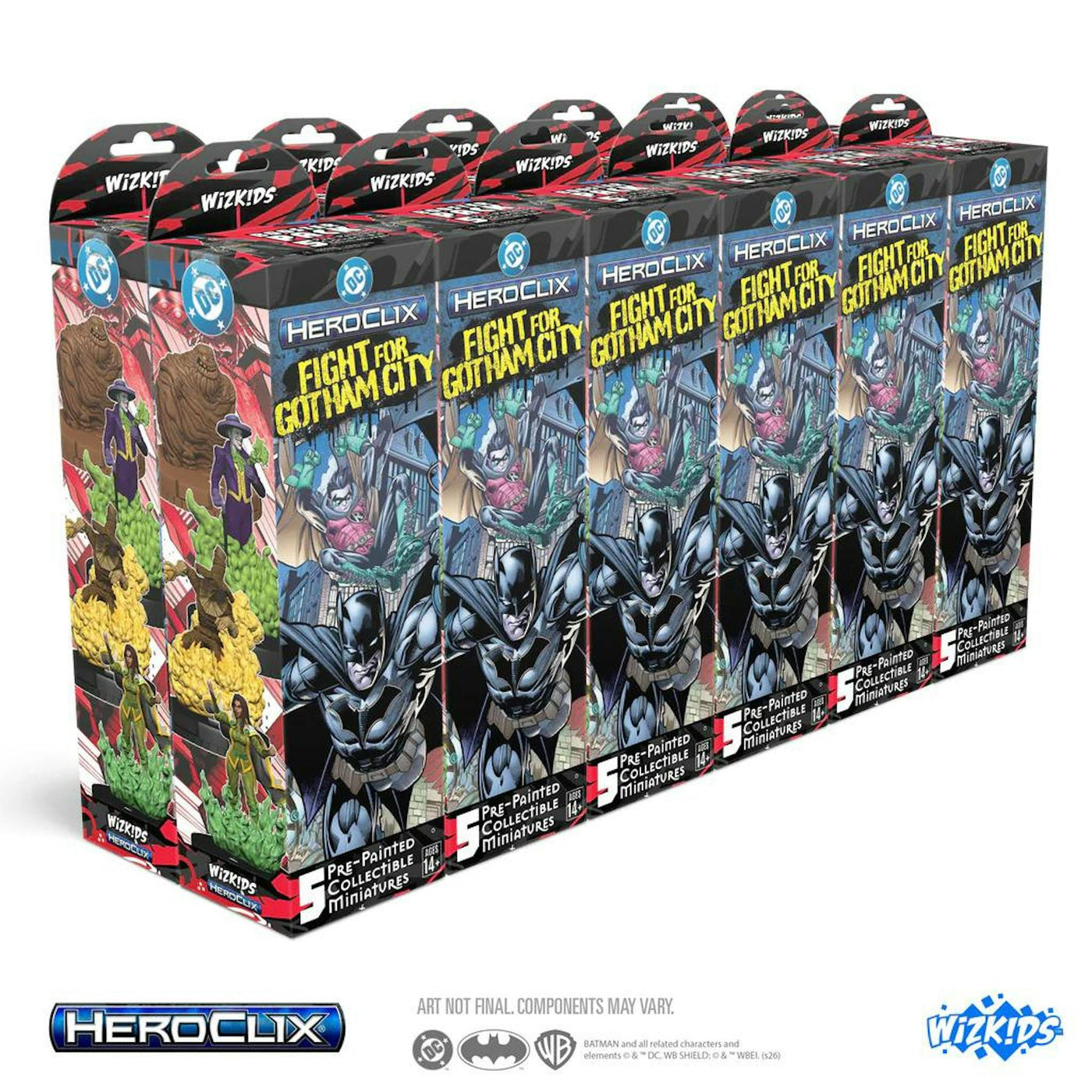 DC HeroClix: Fight for Gotham City Booster 2-Brick Case