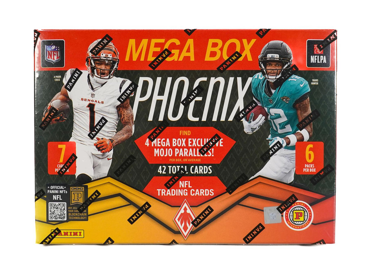 2025 Panini Phoenix Football Hobby International Mega Box