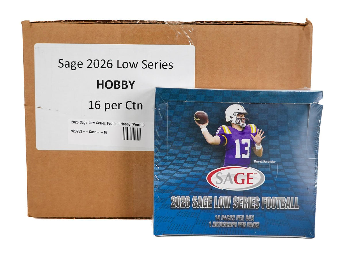 2026 Sage Low Series Football Hobby 16-Box Case