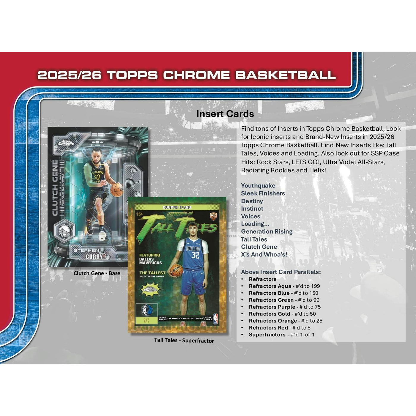 2025/26 Topps Chrome Basketball Hobby 12-Box Case