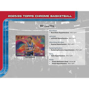 2025/26 Topps Chrome Basketball Hobby Box