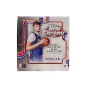 2025/26 Topps Chrome Basketball Mega Box