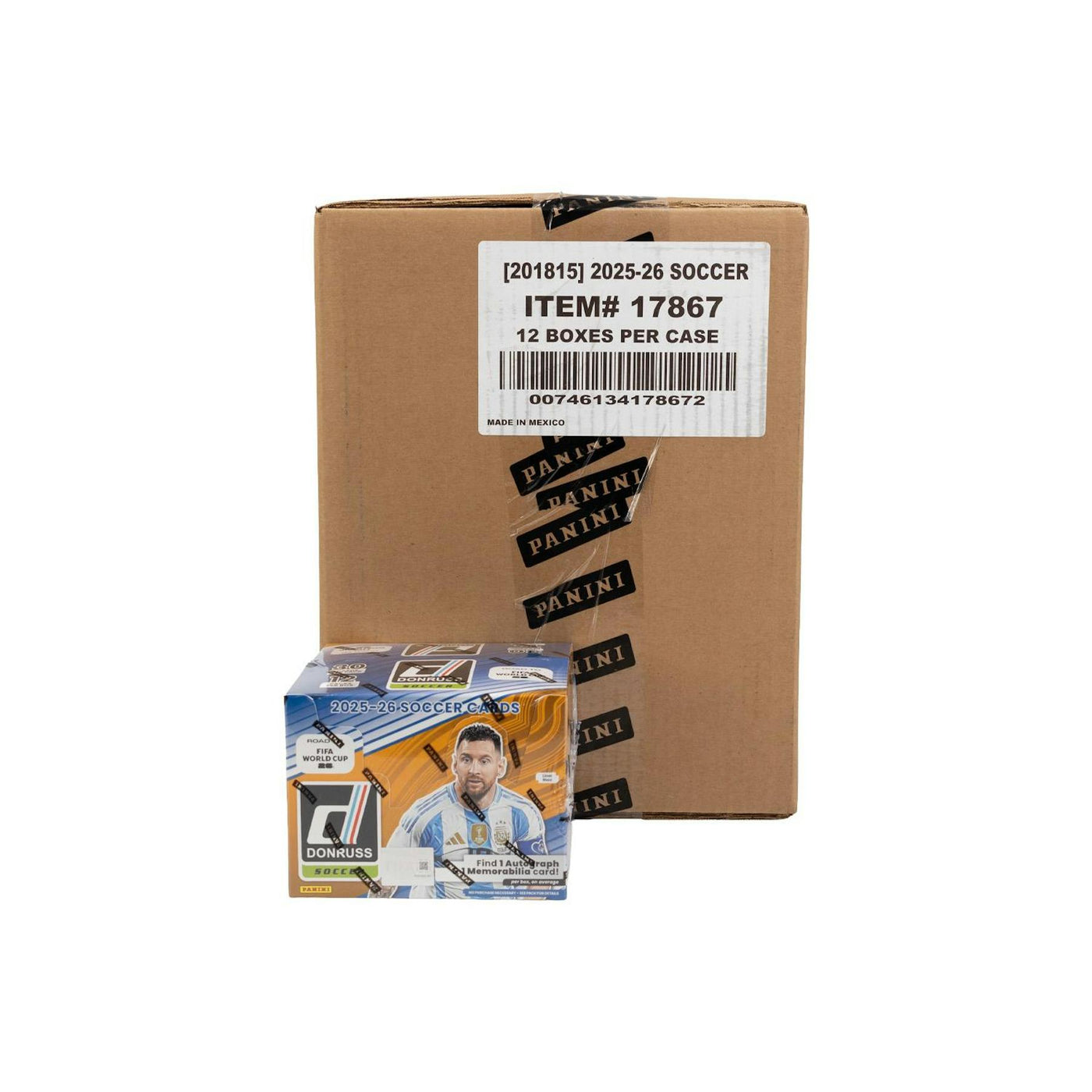 2025/26 Panini Donruss Road to FIFA World Cup Soccer Hobby 12-Box Case