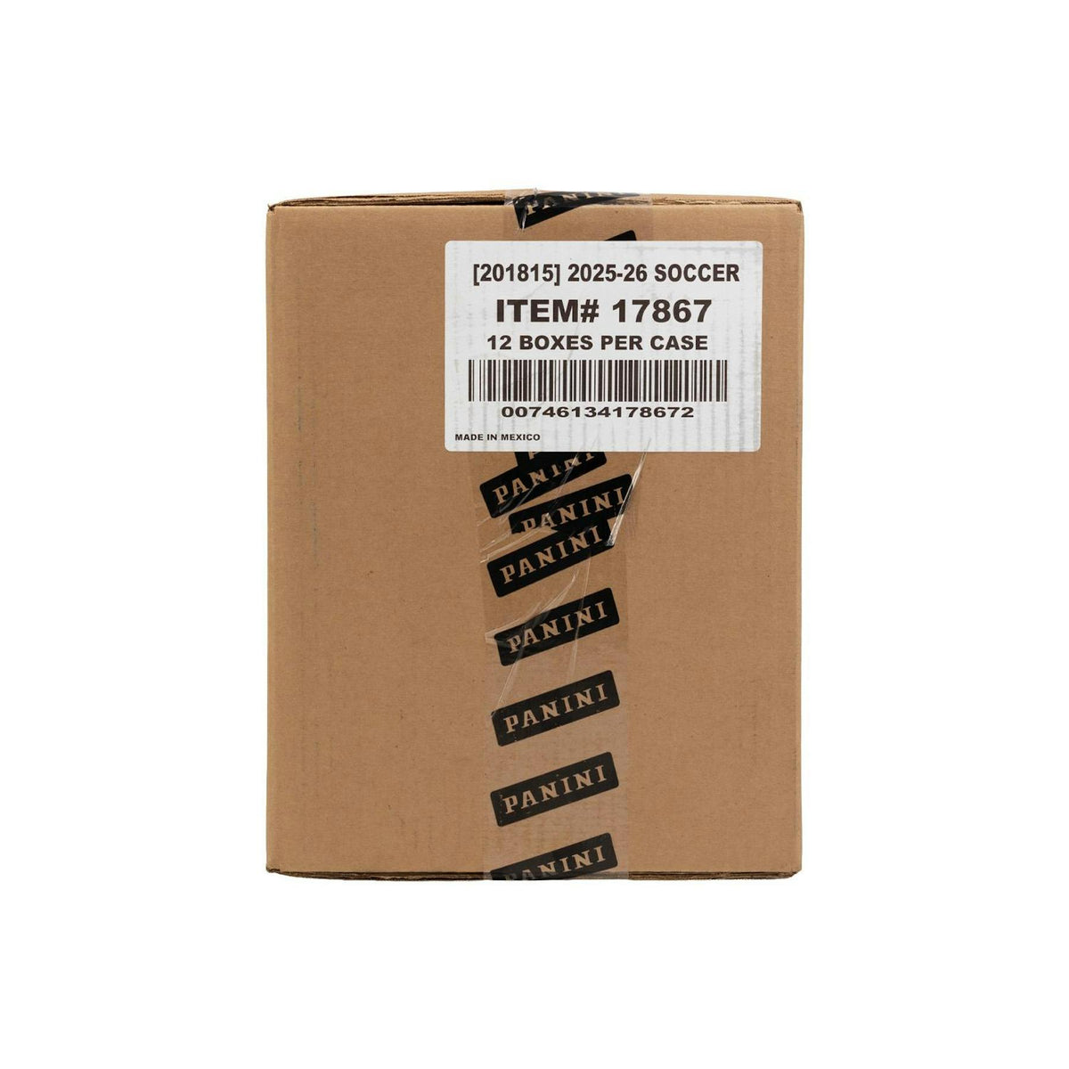 2025/26 Panini Donruss Road to FIFA World Cup Soccer Hobby 12-Box Case