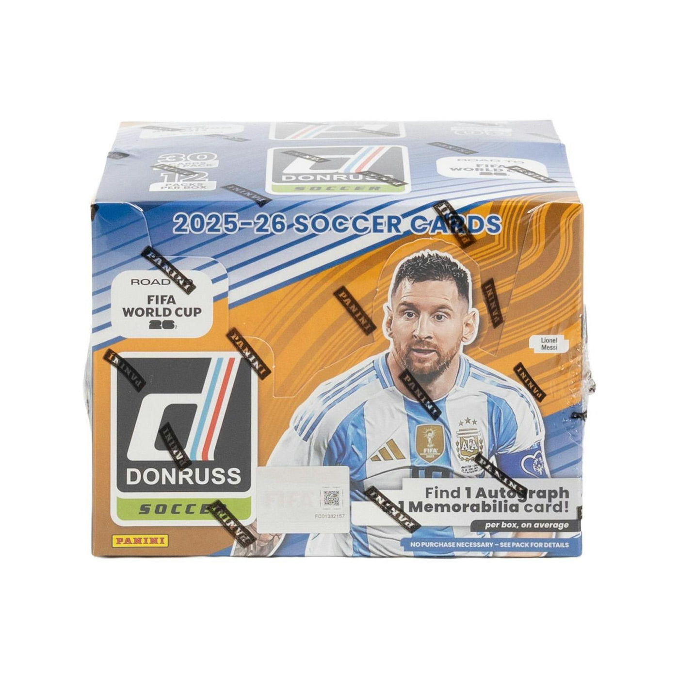 2025/26 Panini Donruss Road to FIFA World Cup Soccer Hobby 12-Box Case
