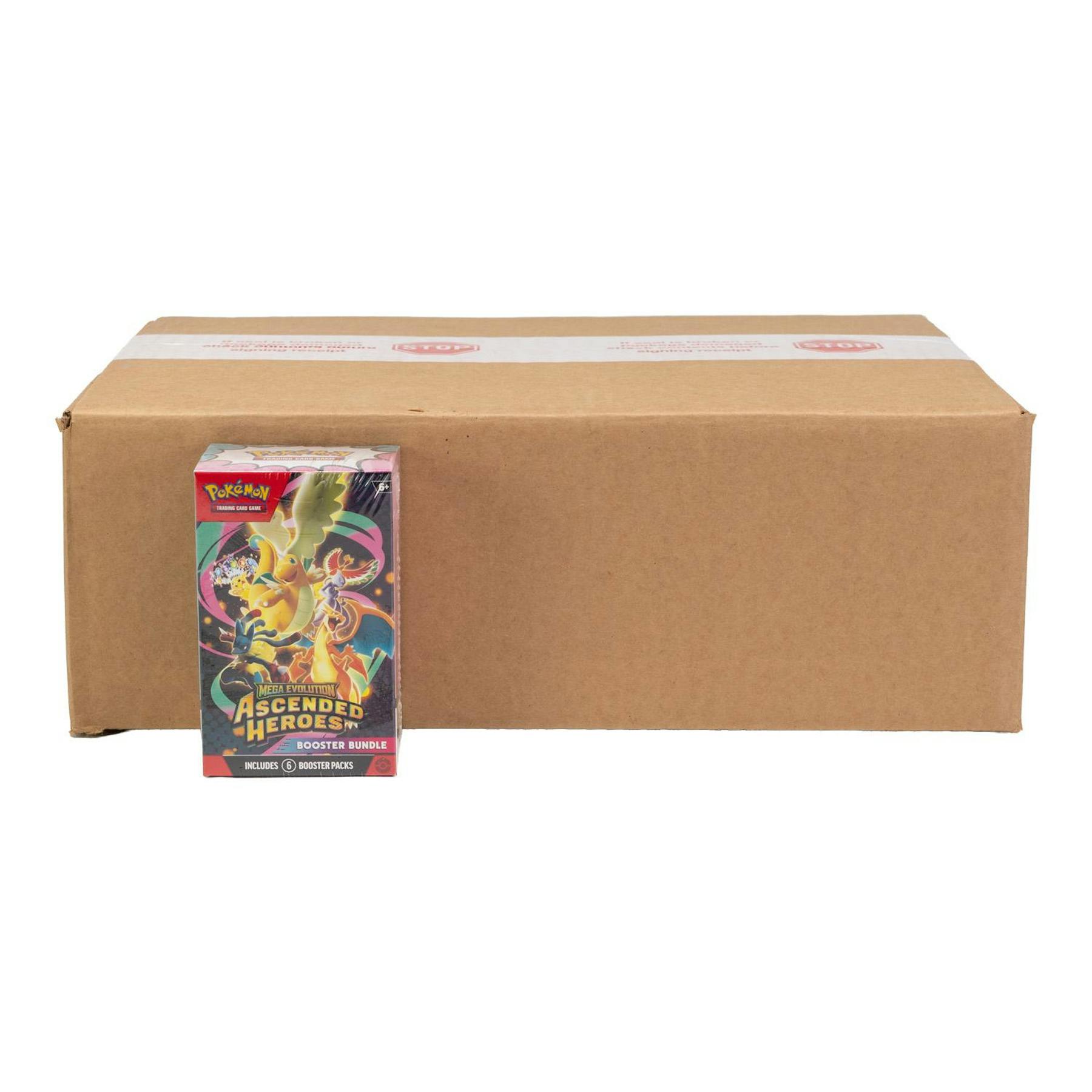 Pokemon Mega Evolution: Ascended Heroes 6-Pack Booster 25-Bundle Case