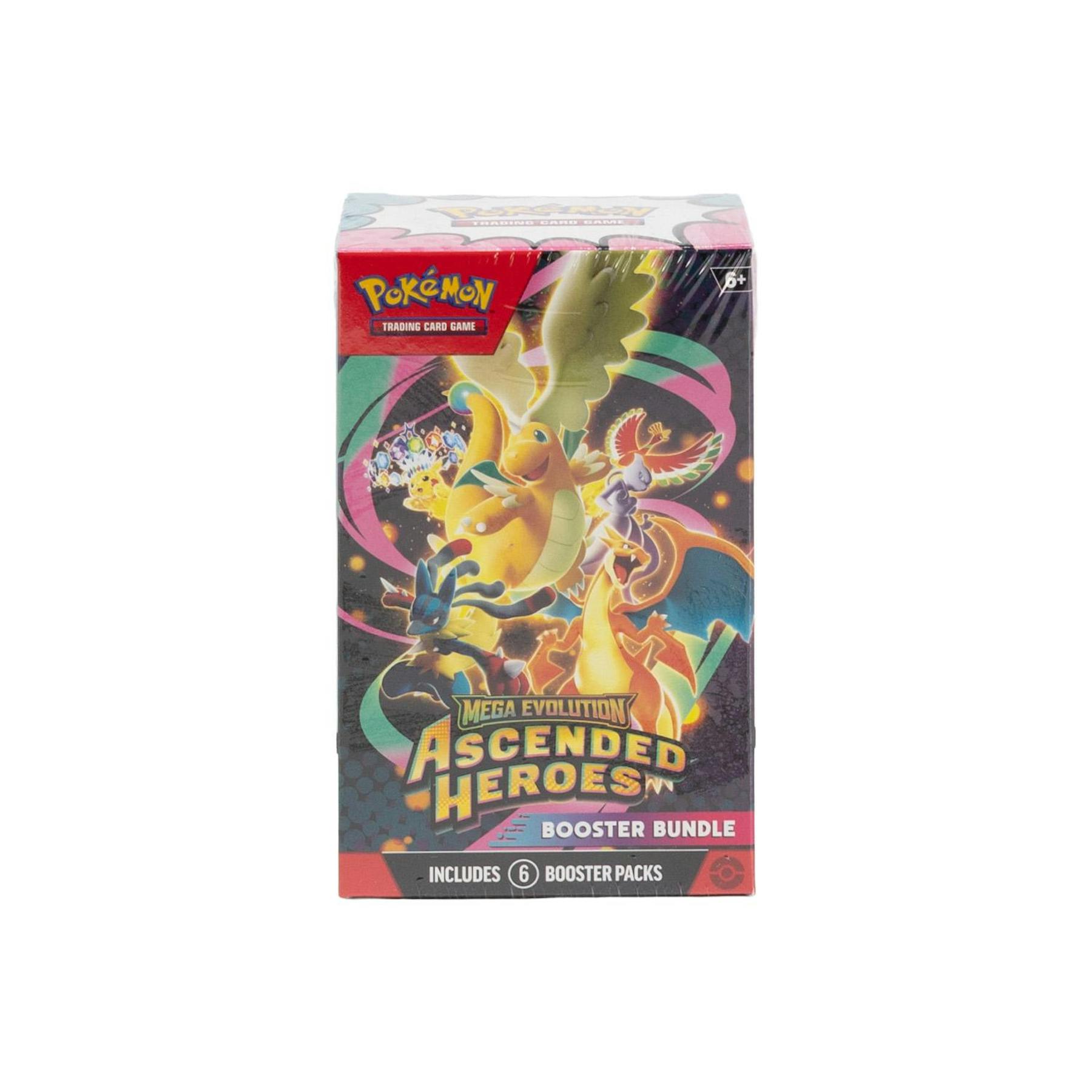 Pokemon Mega Evolution: Ascended Heroes 6-Pack Booster 25-Bundle Case