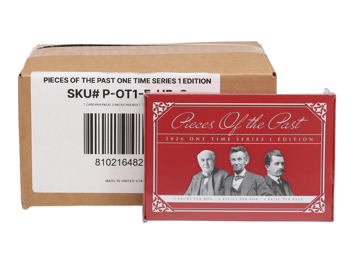 2026 Keepsake Pieces of the Past One Time Edition Hobby 10-Box Case