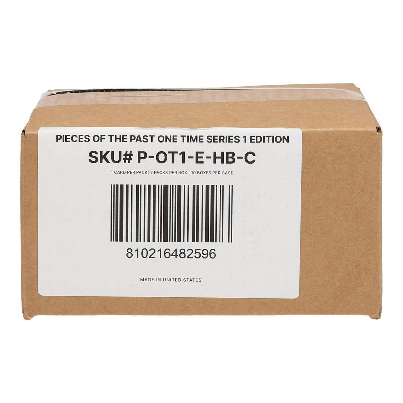 2026 Keepsake Pieces of the Past One Time Edition Hobby 10-Box Case