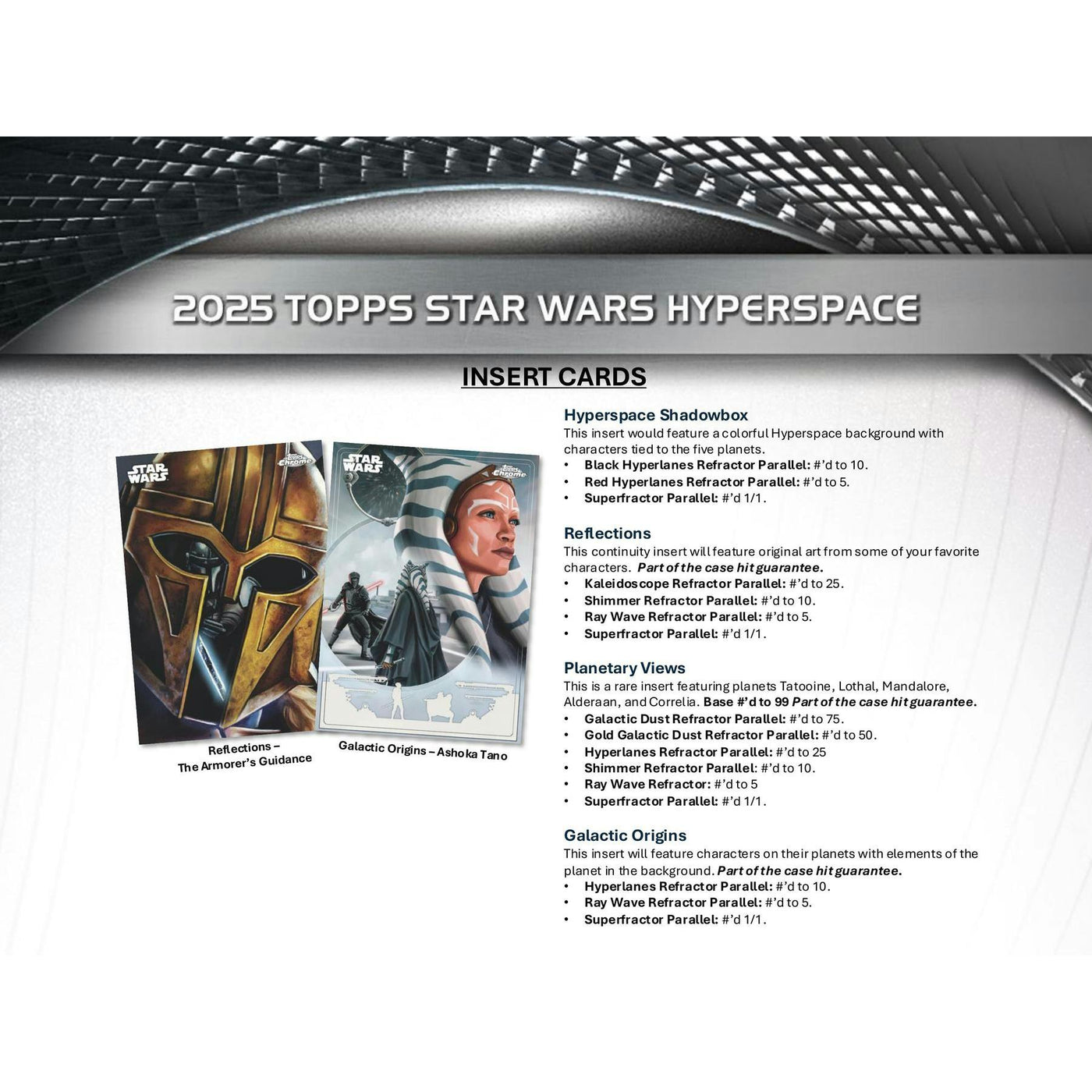 2025 Topps Star Wars Hyperspace Hobby Box