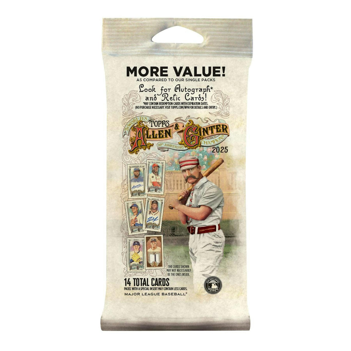 2025 Topps Allen & Ginter Baseball Jumbo Value Pack Case (108 Ct.)