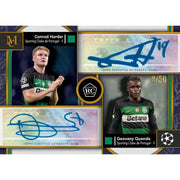 2024/25 Topps UEFA Club Competitions Museum Collection Soccer Hat Trick 4-Box Case