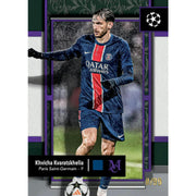 2024/25 Topps UEFA Club Competitions Museum Collection Soccer Hat Trick 4-Box Case