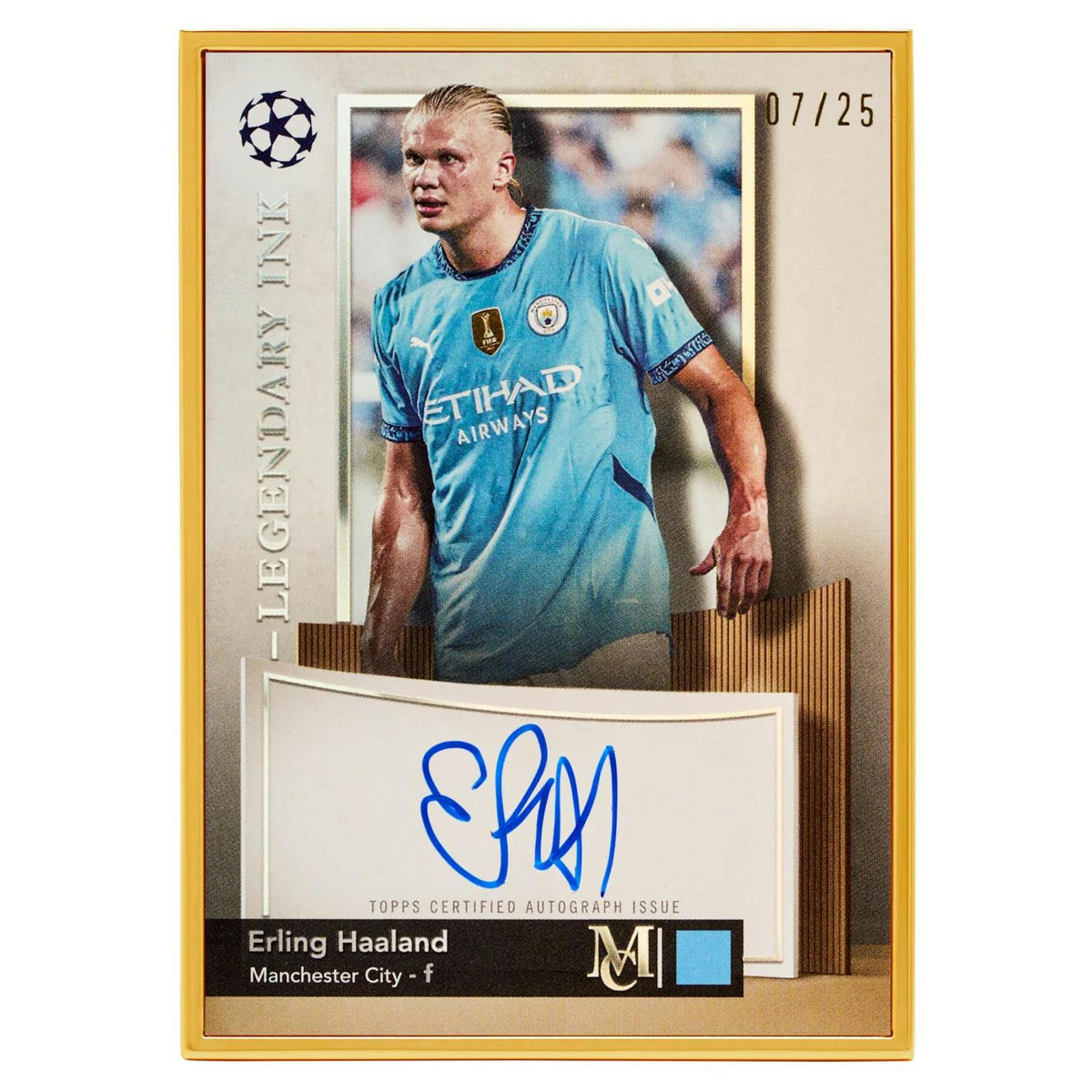2024/25 Topps UEFA Club Competitions Museum Collection Soccer Hat Trick 4-Box Case