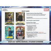 2025 Topps Marvel Studios Chrome Hobby Box