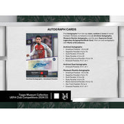 2024/25 Topps UEFA Club Competitions Museum Collection Soccer Hat Trick 4-Box Case