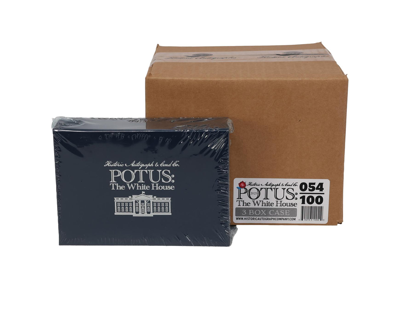 2025 Historic Autographs POTUS: The White House Premium 3-Box Case