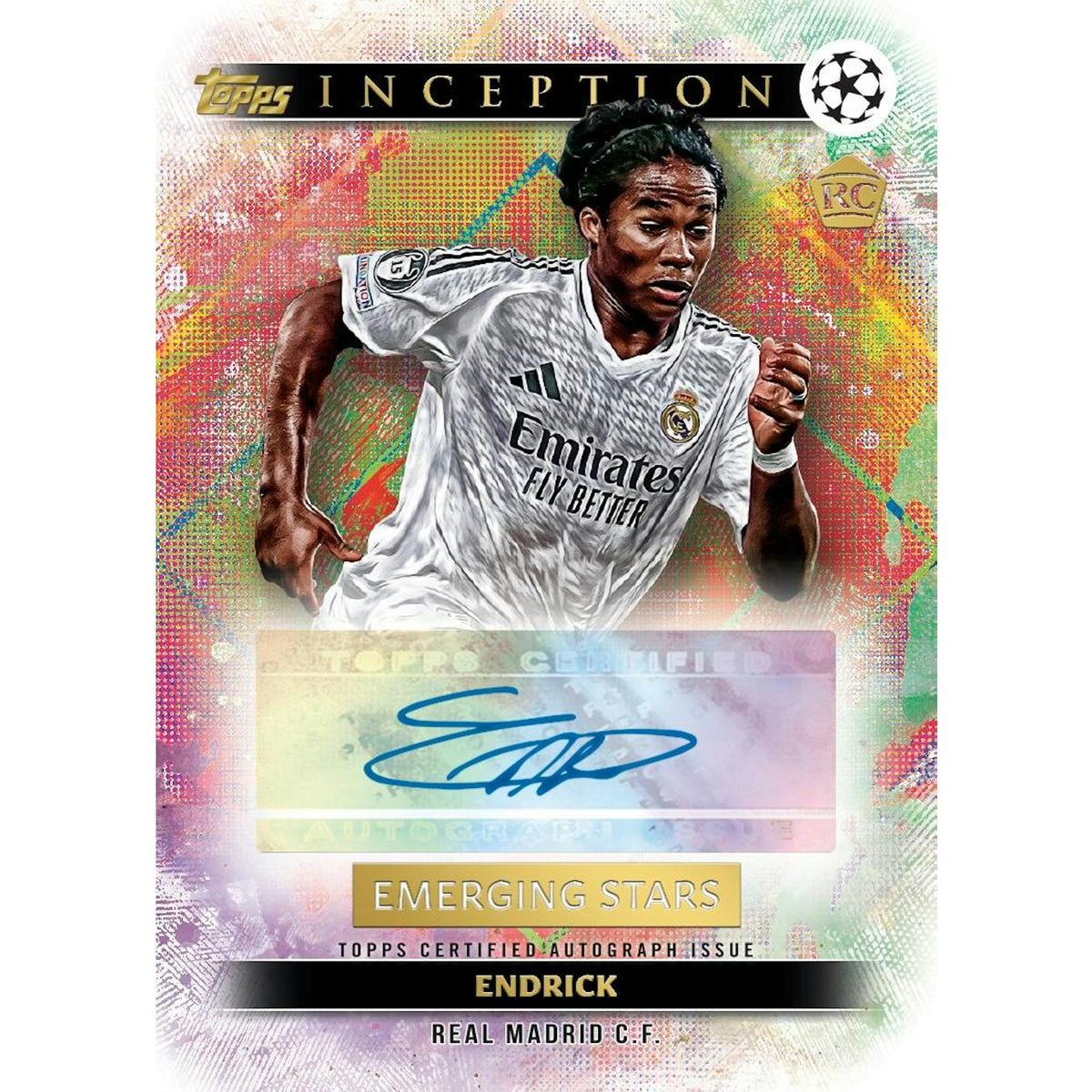 2024/25 Topps Inception UEFA Club Competitions Soccer Hobby Box
