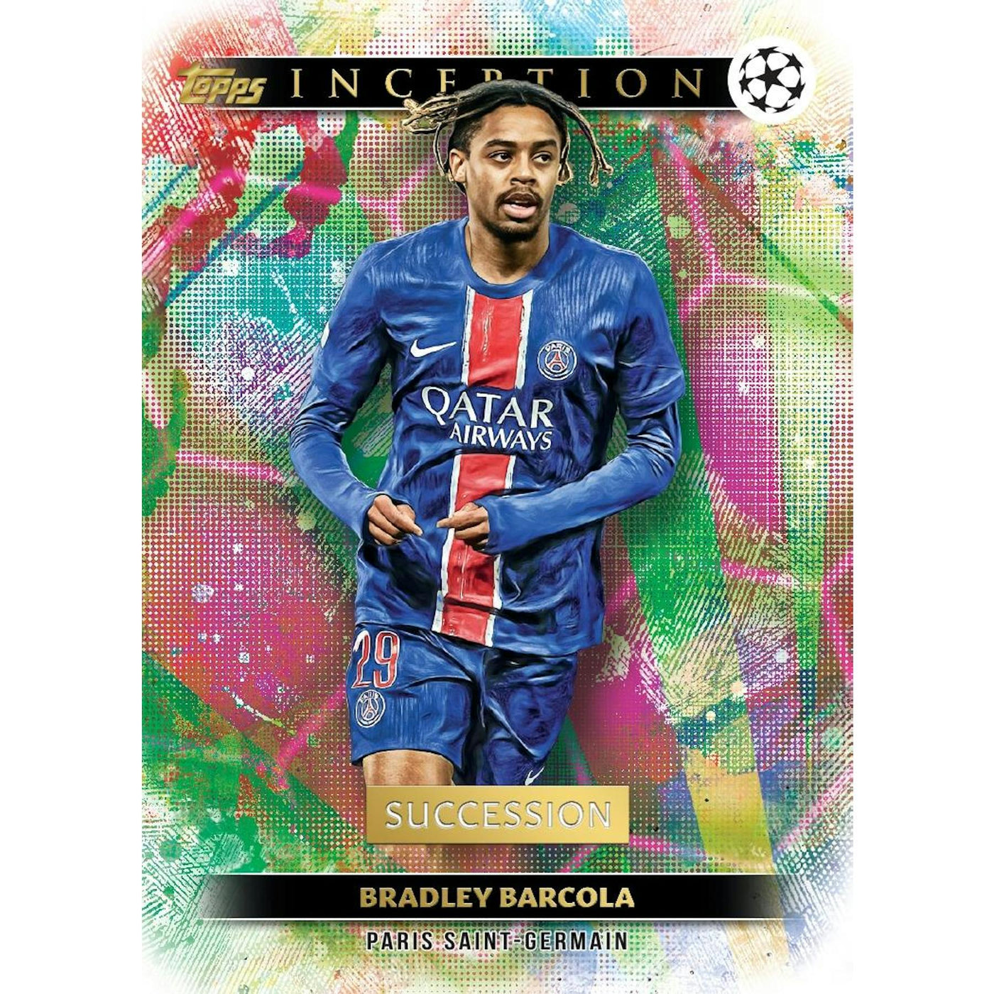 2024/25 Topps Inception UEFA Club Competitions Soccer Hobby 12-Box Case