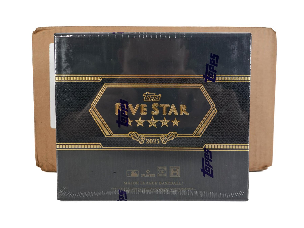 2025 Topps Five Star Baseball Hobby 3-Box Case