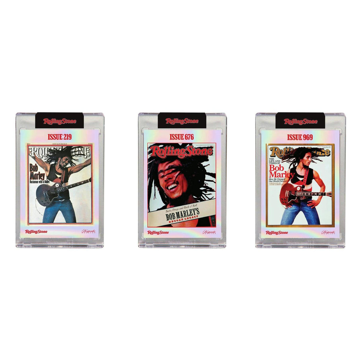 2025 Keepsake Rolling Stone Bob Marley Keepsake Premiere Collection 6-Box Case