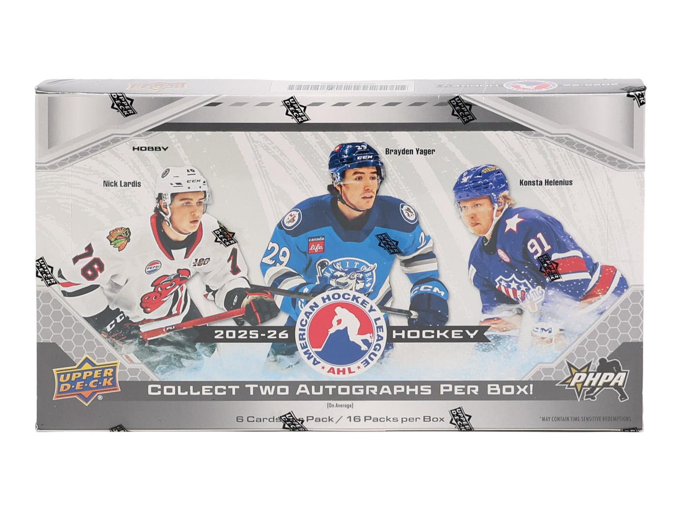 2025/26 Upper Deck AHL Hockey Hobby Box