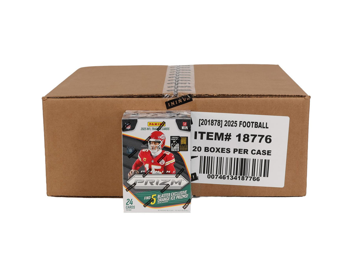 2025 Panini Prizm Football Blaster Hobby 20-Box Case