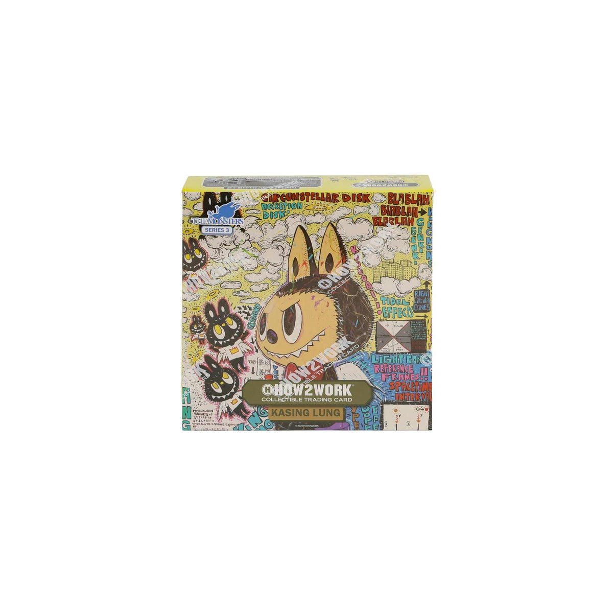 2026 How2Work Labubu The Monsters Series 3 Hobby 3-Box Case