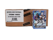2025 Panini Donruss Optic Football Blaster Hobby 20-Box Case (Blue Scope Parallels!)