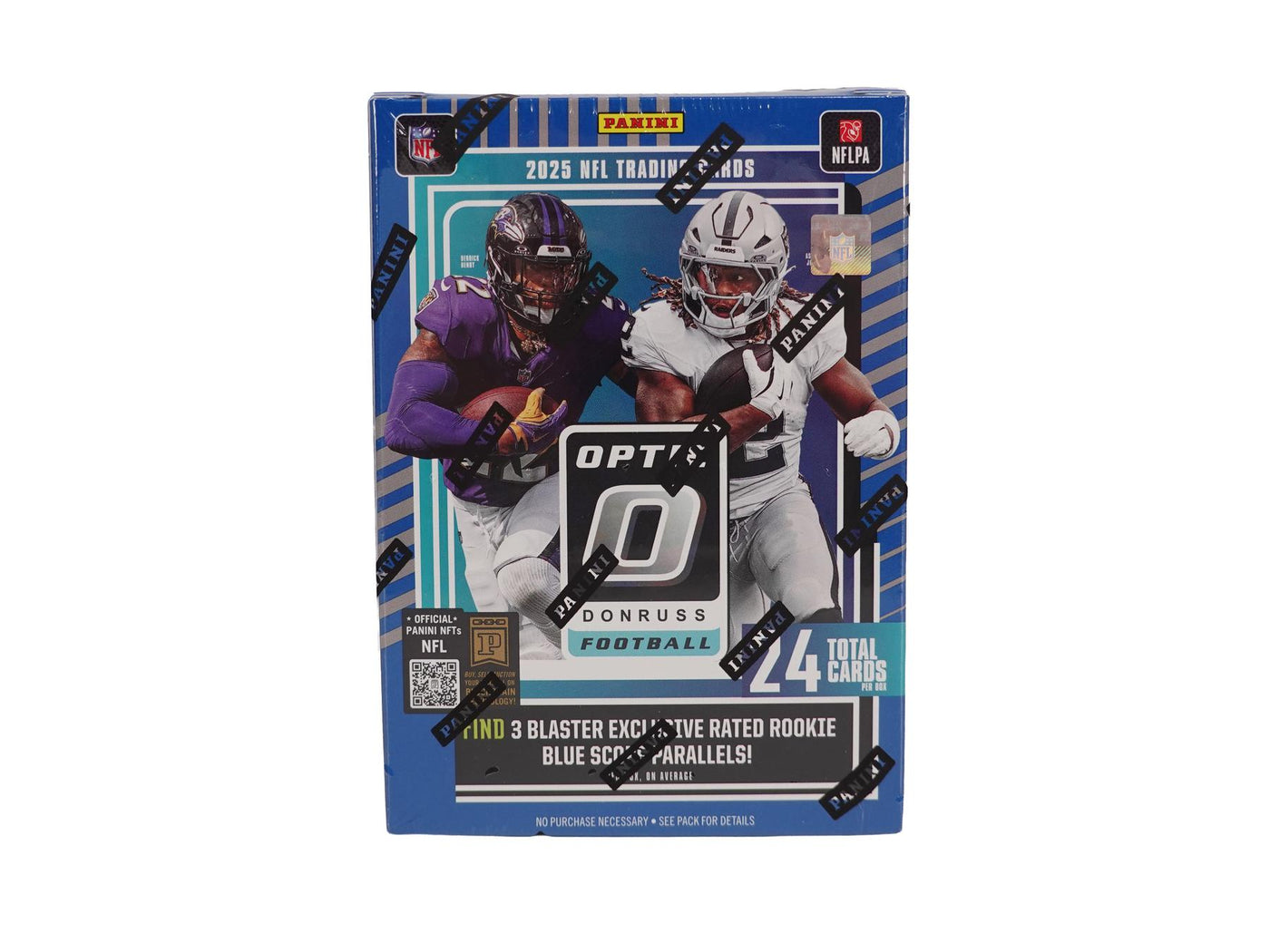 2025 Panini Donruss Optic Football Blaster Hobby Box (Blue Scope Parallels!)