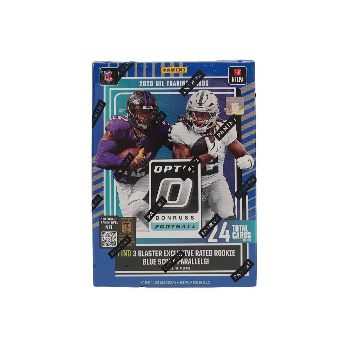 2025 Panini Donruss Optic Football Blaster Hobby 20-Box Case (Blue Scope Parallels!)