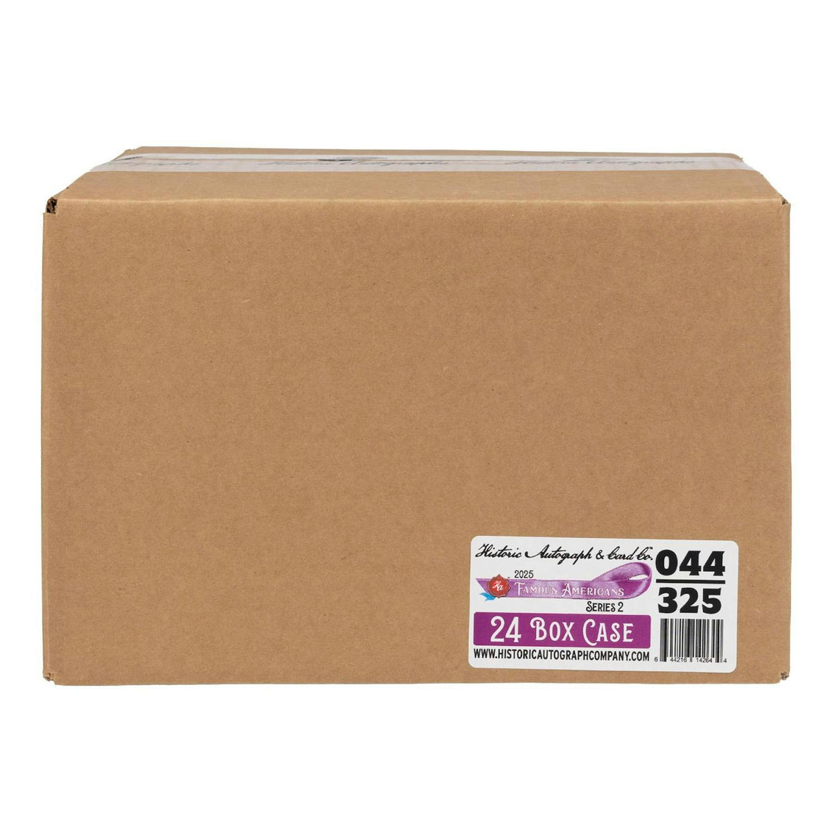 2025 Historic Autographs Famous Americans Series 2 Hobby 24-Box Case