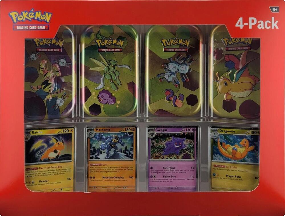 Pokemon Scarlet & Violet: 151 Mini Tin Collection Box (Sam's Club)